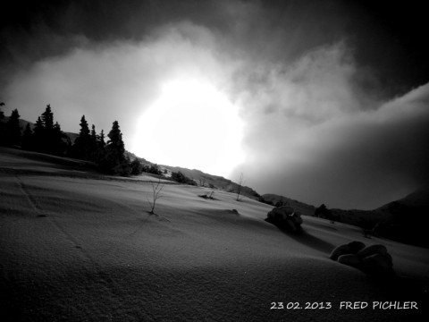 Skitour auf den Großen Traithen am Sudelfeld