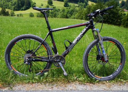 Mein normales MTB, ein Simplon Razorblade mit 9,5 kg
