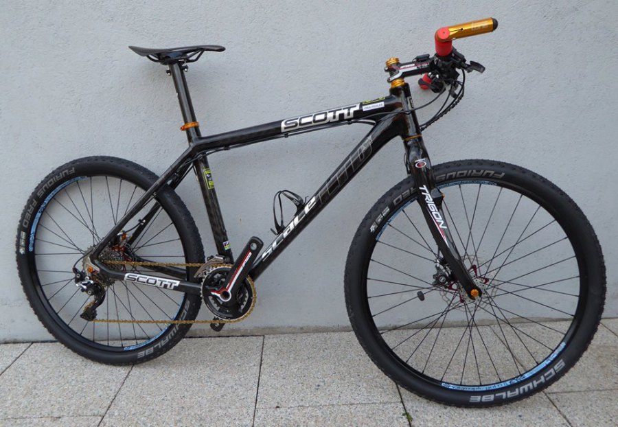 Mein neues Uphill-MTB mit 6,5 kg inklusive Scheibenbremsen, ein eigener Sonderaufbau