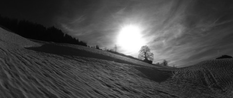 Skitour in der Nähe von Sachrang (Dez. 2012)